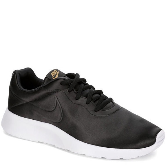 Nike Shoes | Womens Black Tanjun Premium Satin Sneakers | Poshmark Nike Shoes | Womens Black Tanjun Premium Satin Sneakers | Poshmark